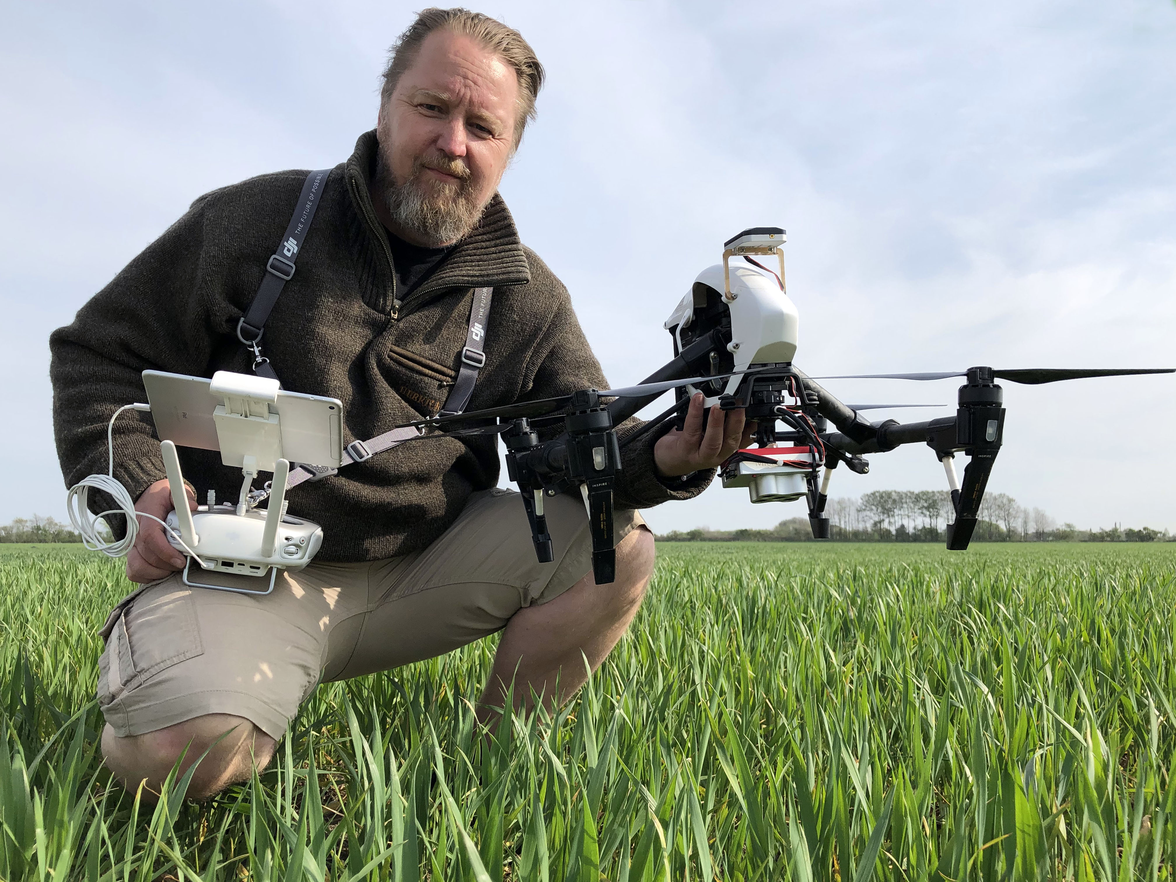 drone i landbruget